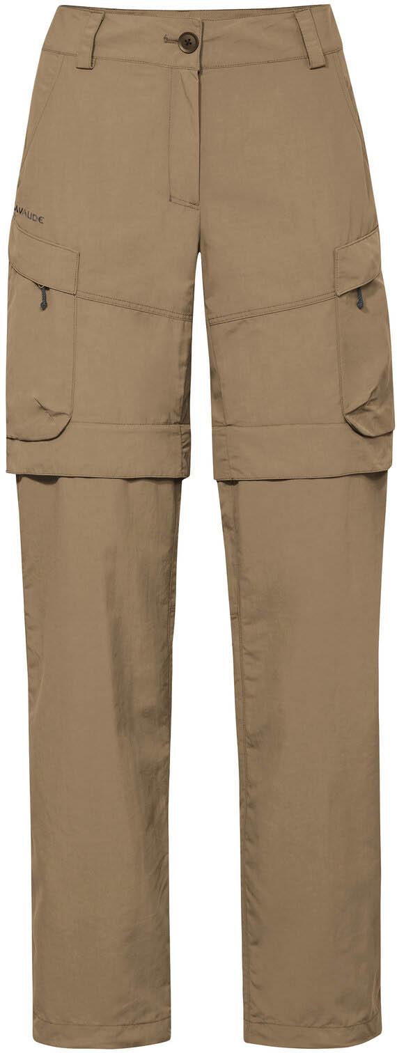 Vaude Cargo Zipphose Neyland Gürtelschlaufen Braun