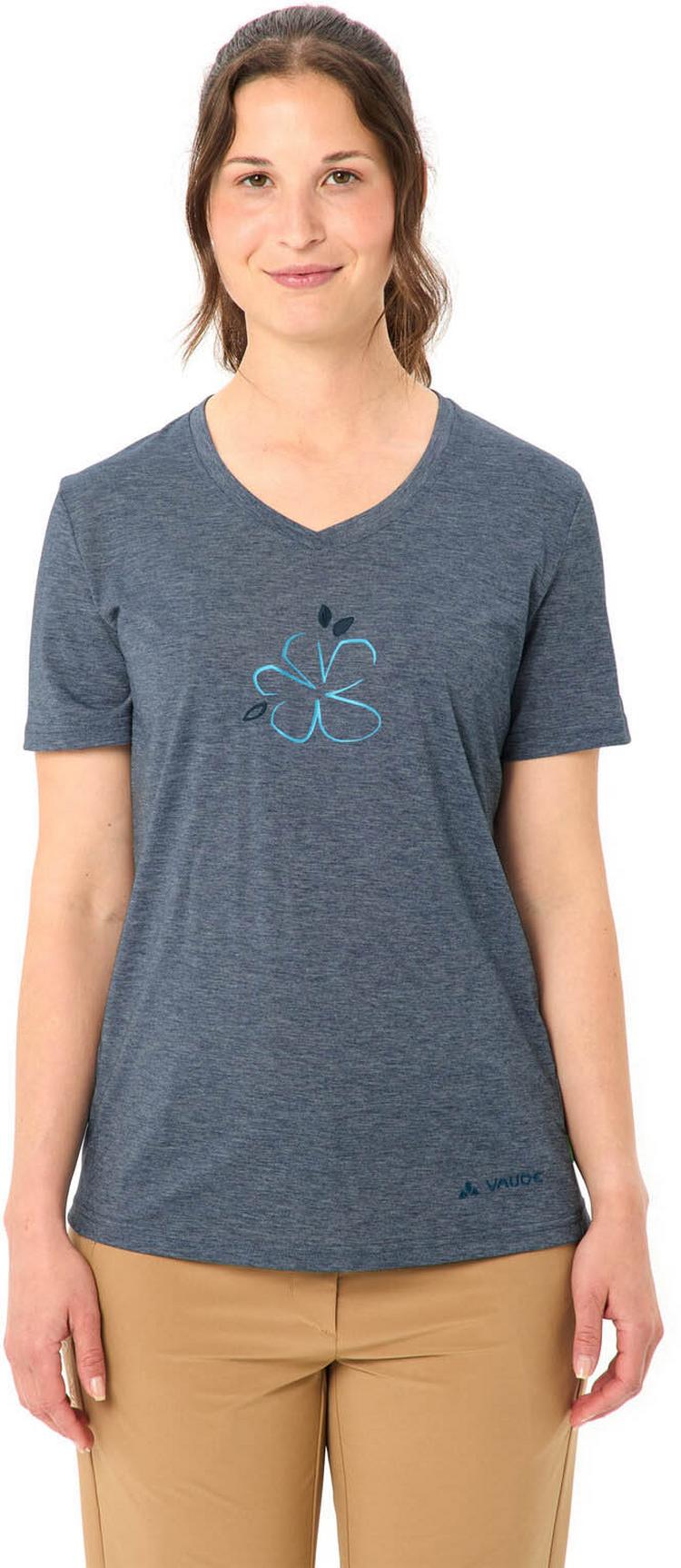VAUDE VAUDE Skomer III Funktionsshirt Damen - dark sea uni - 0 | SportScheck