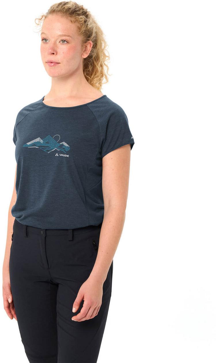 VAUDE VAUDE Tekoa II Funktionsshirt Damen - dark sea-white - 2 | SportScheck