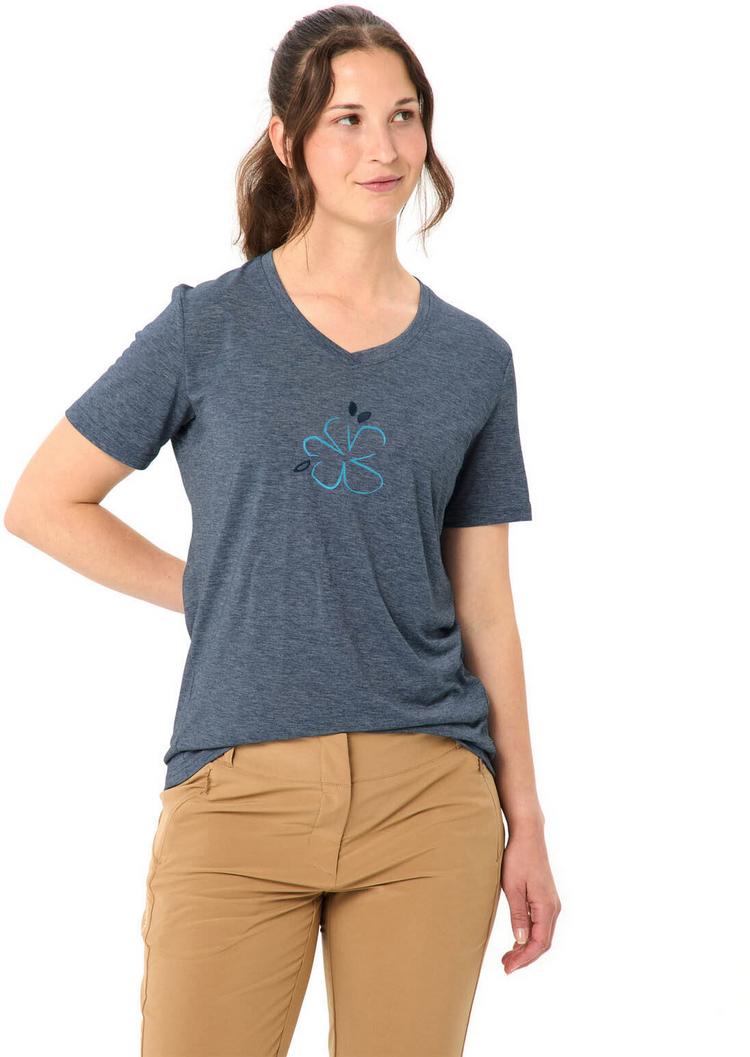 VAUDE VAUDE Skomer III Funktionsshirt Damen - dark sea uni - 2 | SportScheck