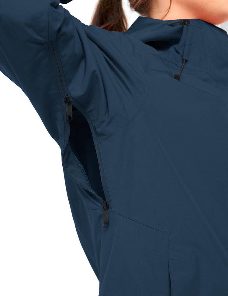 VAUDE VAUDE Strathcona Regenjacke Damen - dark sea - 3 | SportScheck