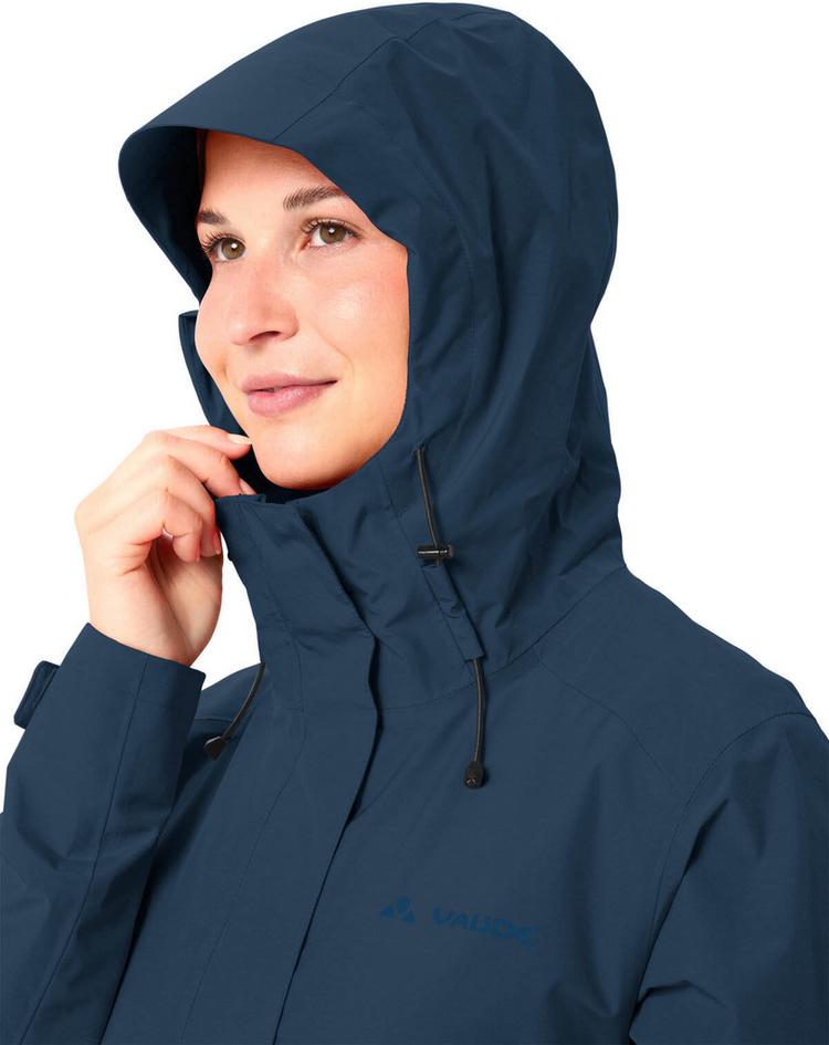 VAUDE VAUDE Strathcona Regenjacke Damen - dark sea - 4 | SportScheck
