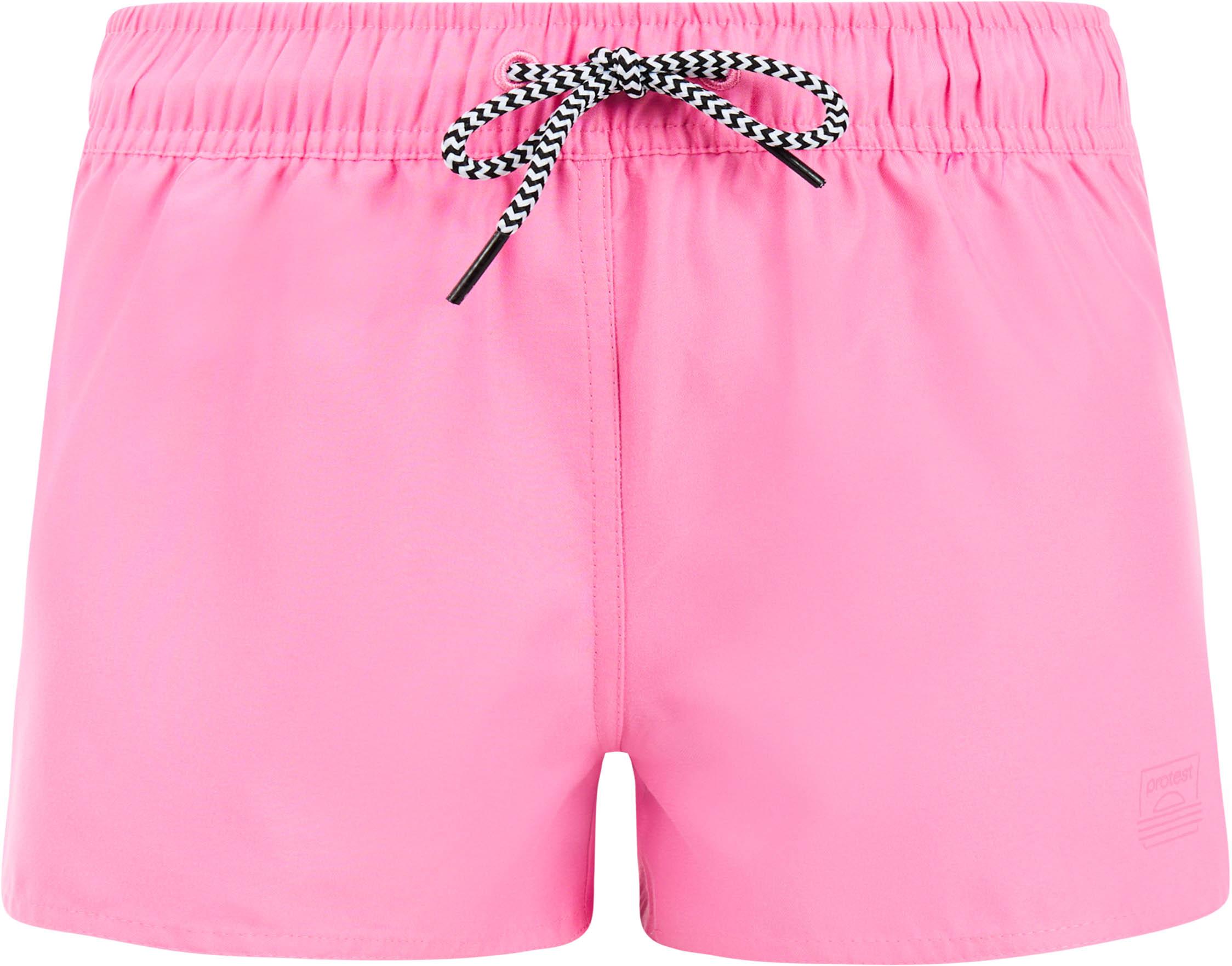 Protest Badeshorts Pro-Dry Wasserabweisend Kunstfaser Rosa