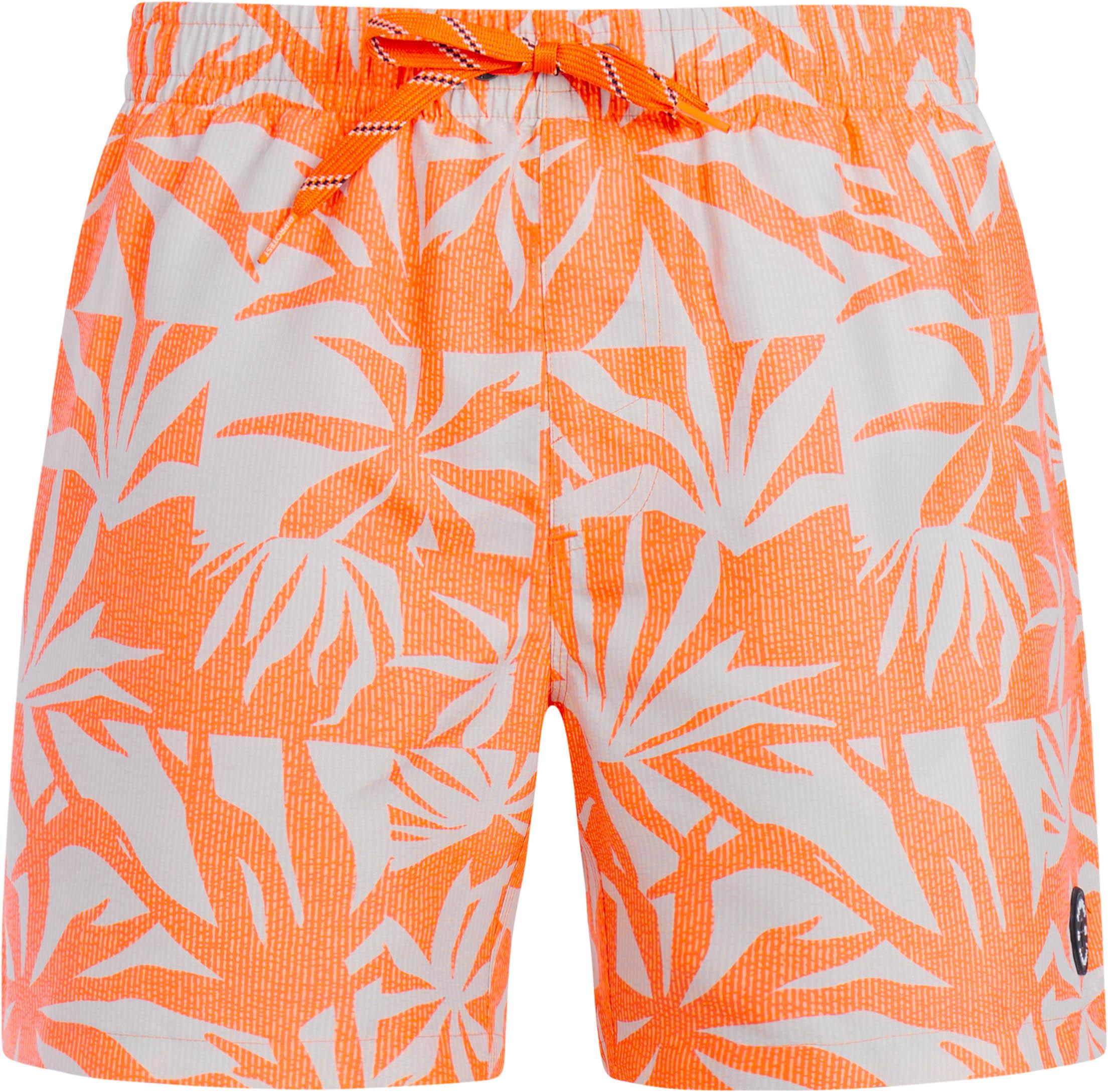 Protest Badeshorts Wasserabweisend Schnelltrocknend Kunstfaser Orange