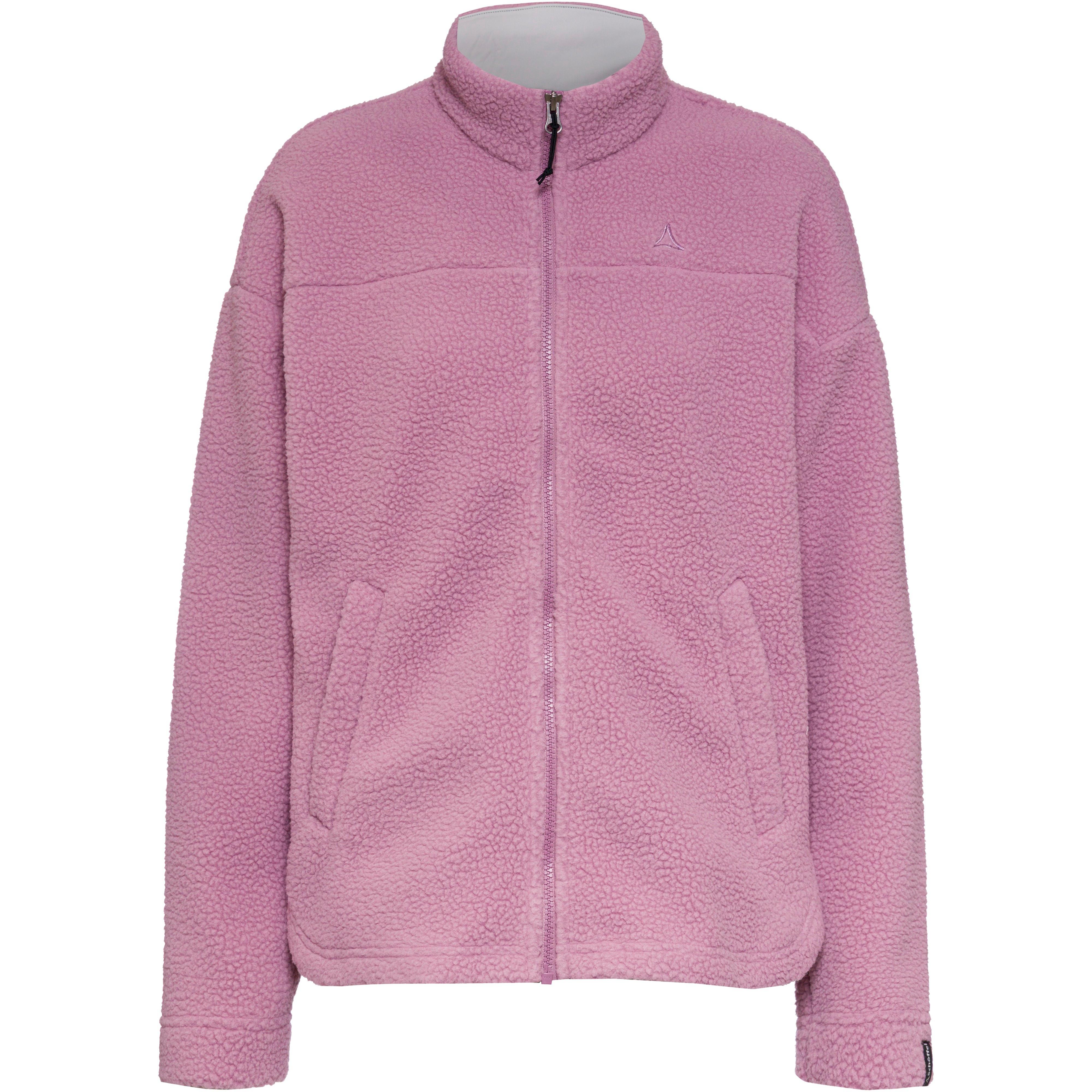 Schöffel Fleecejacke Sherpa Fleece Stehkragen Rosa