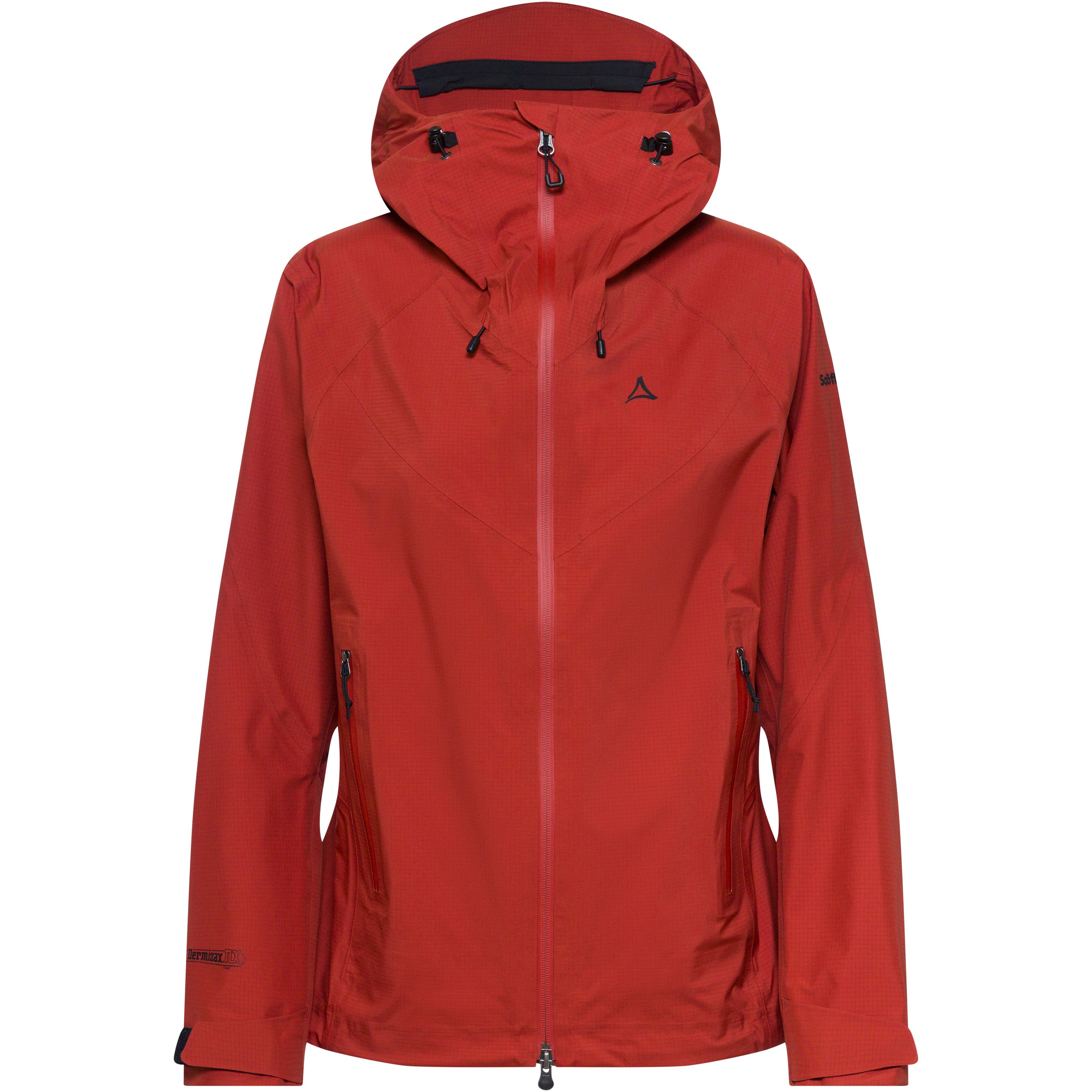 Schöffel Hardshelljacke Dermizax Ripstop Rot