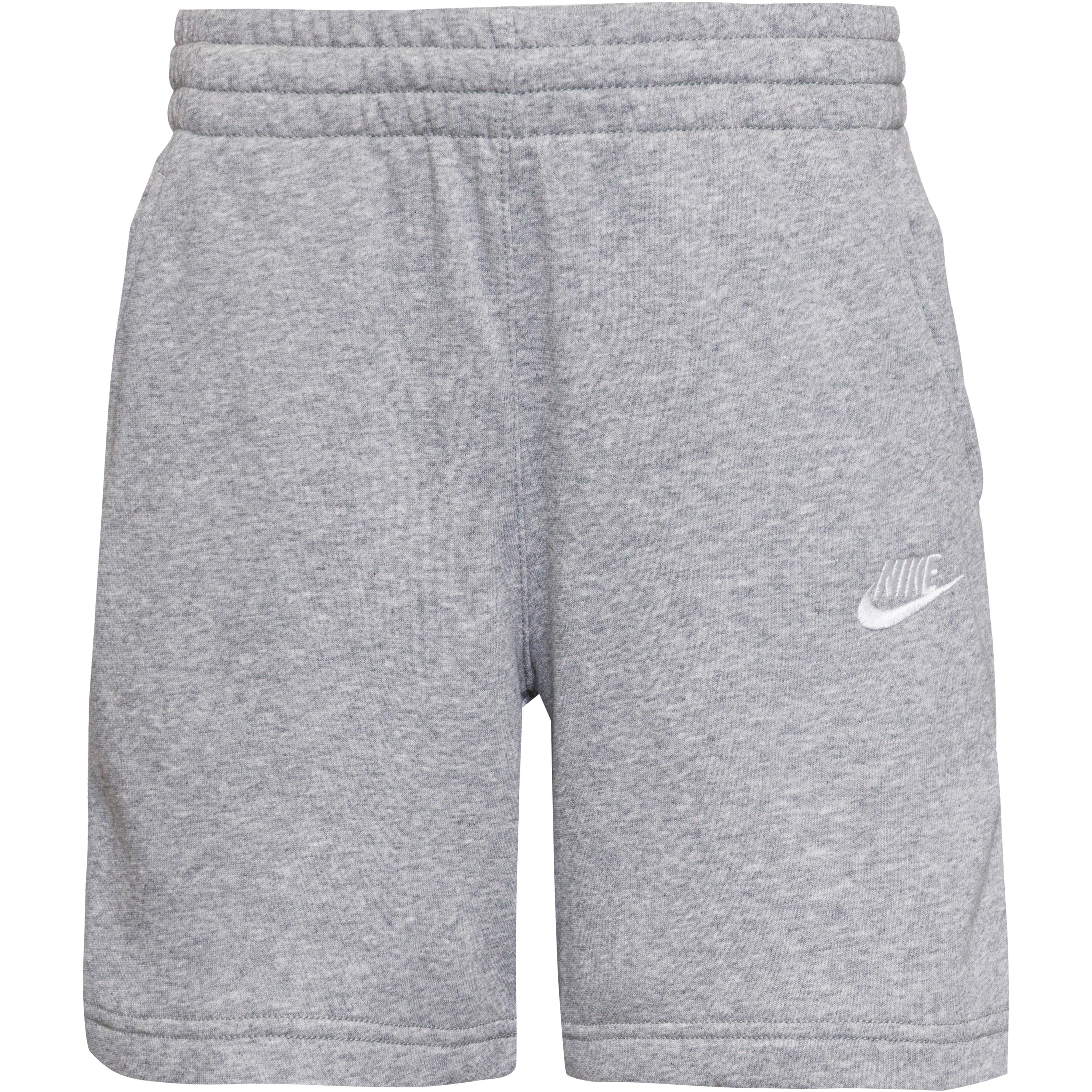 Nike Shorts Sweatshorts Elastikbund Grau