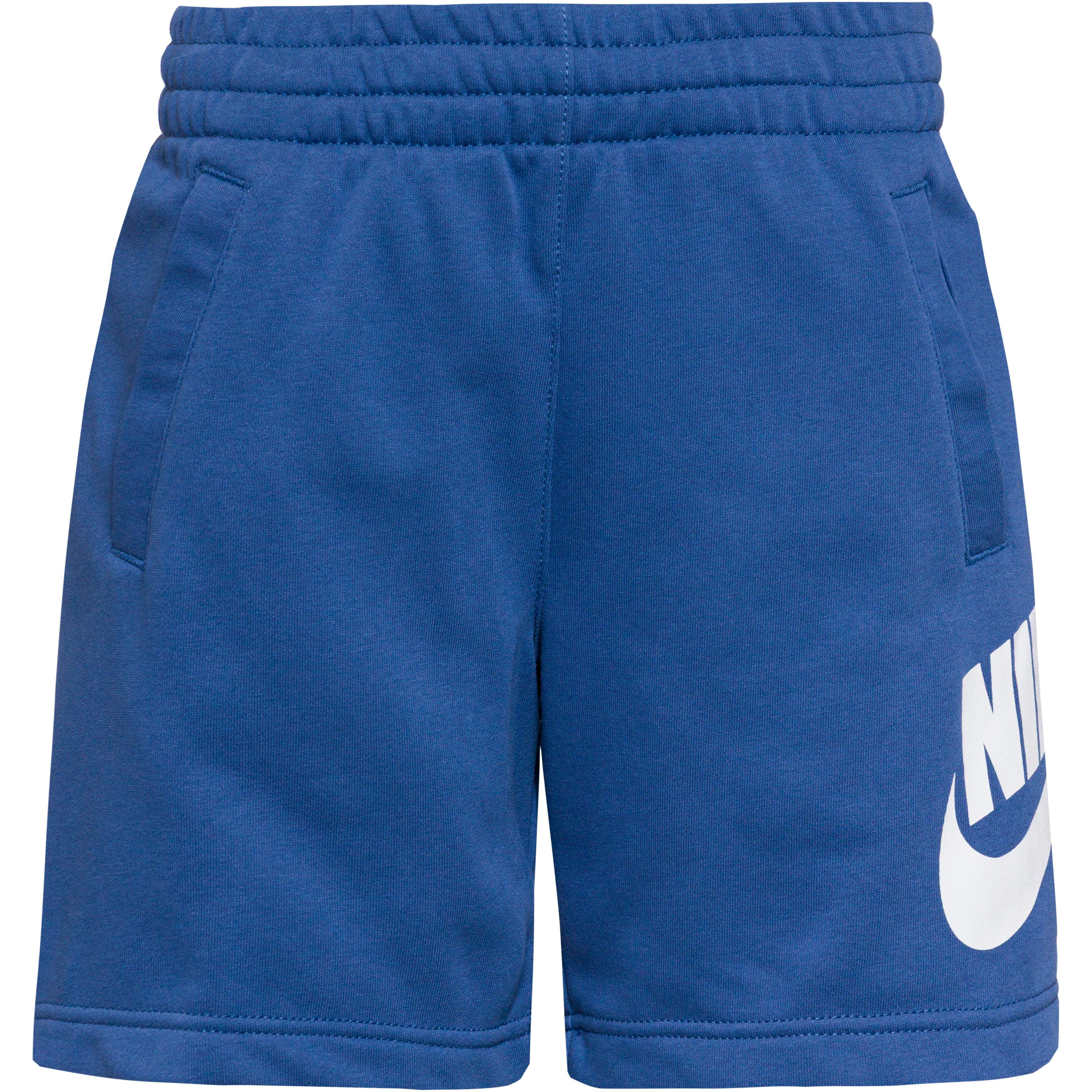 Nike Club Shorts Sweatgewebe Baumwolle-Polyester Blau