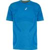 ASICS ROAD SEAMLESS Funktionsshirt Herren - aegean blue-sky
