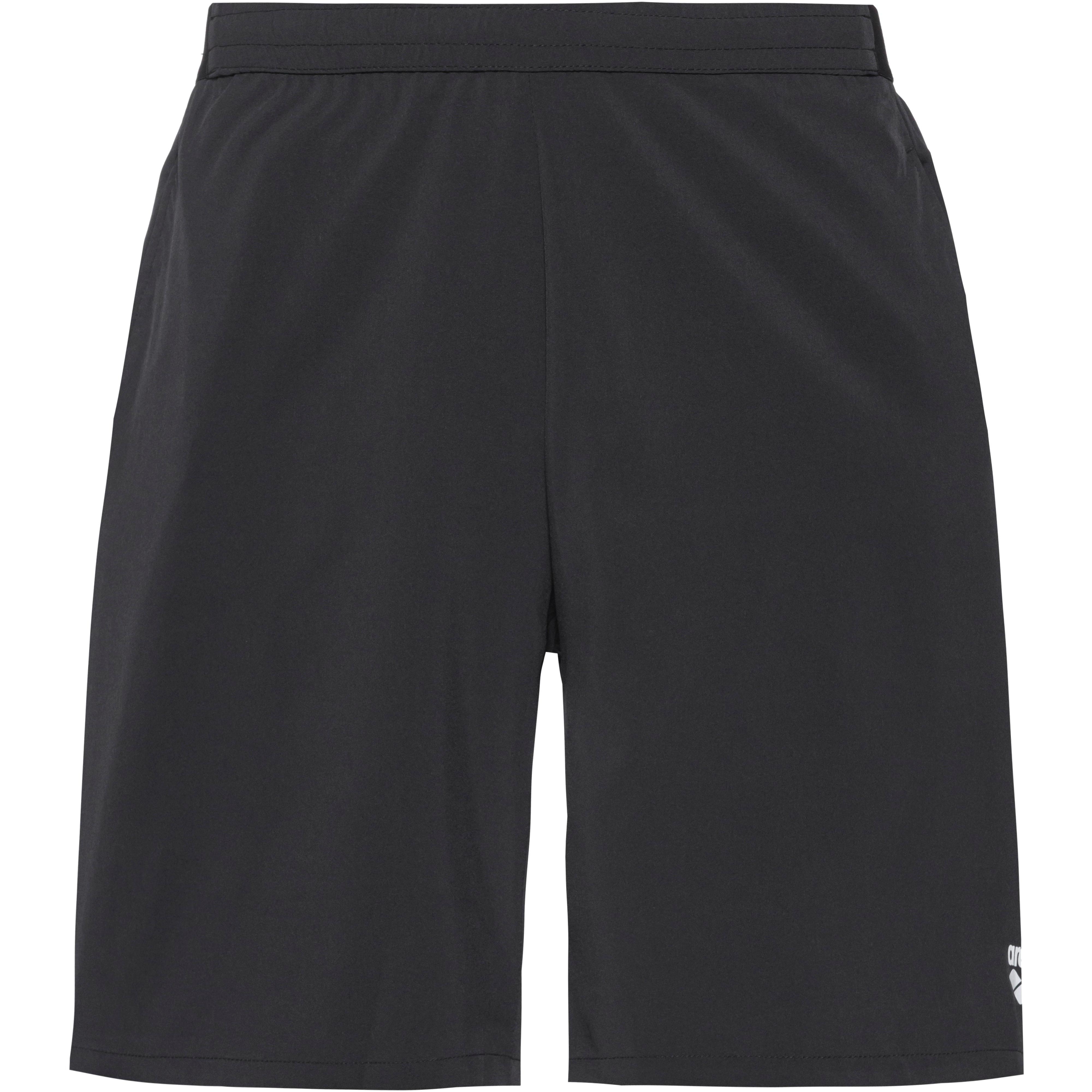 Arena Shorts Quick-Dry Polyester-Elastan Schwarz
