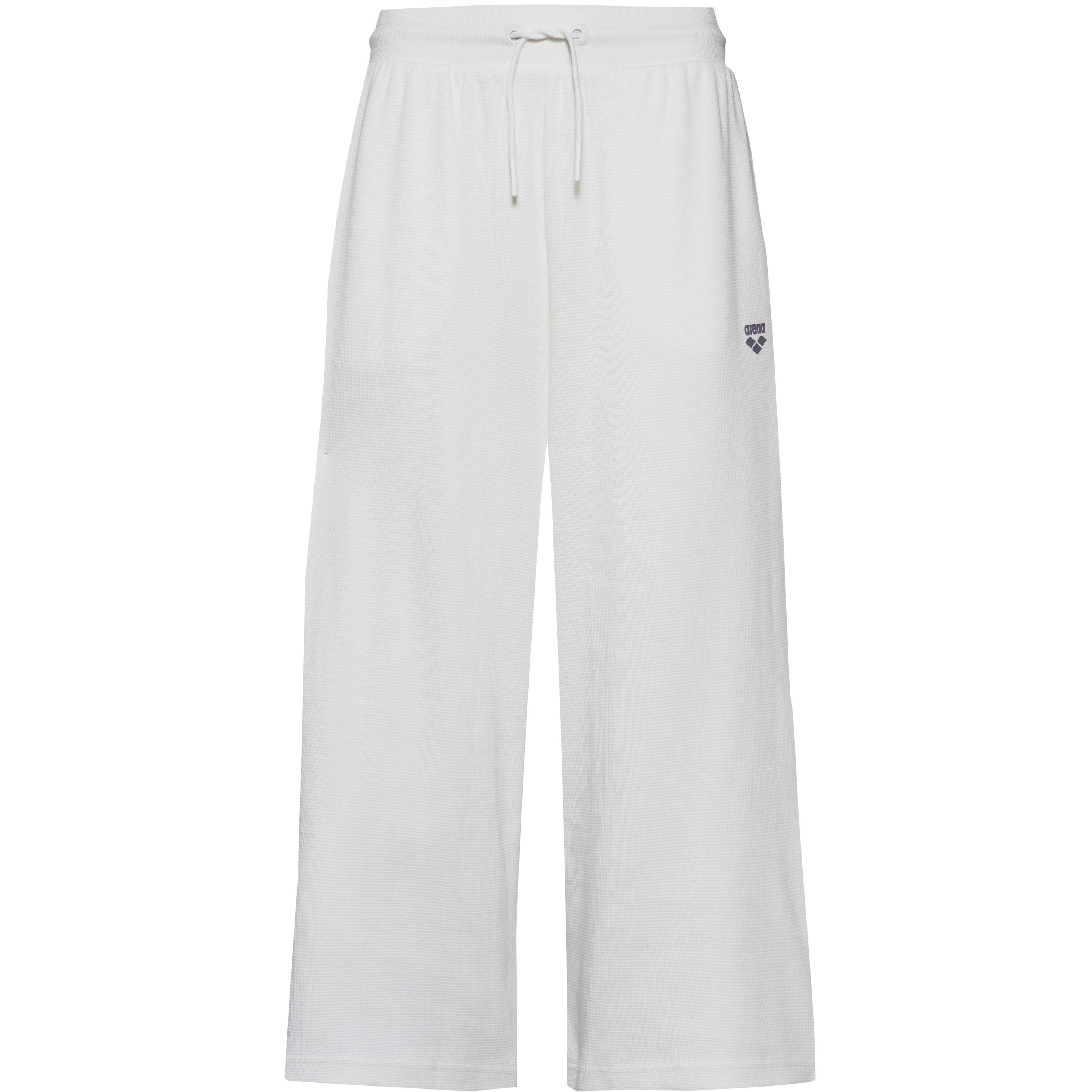 Arena Caprihose Weite Bein Elastikbund Baumwolle Beige