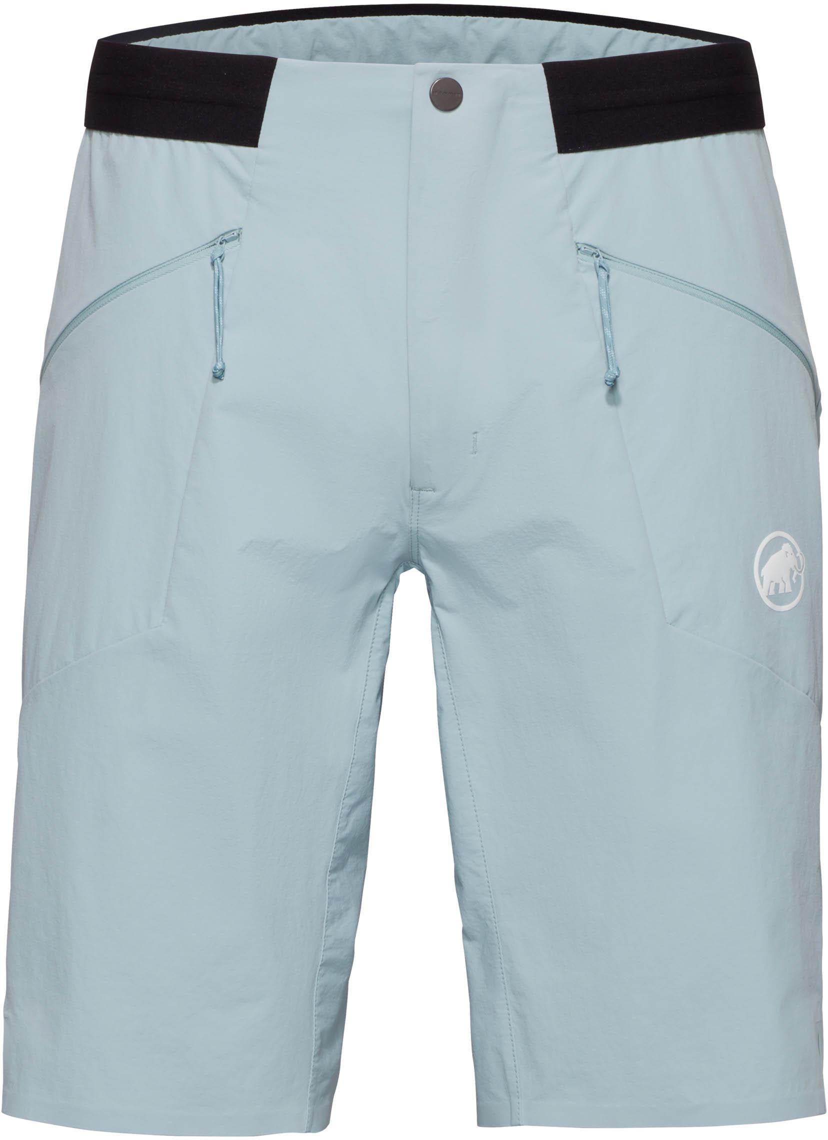 mammut Softshellshorts Polyamid-Elastan Blau