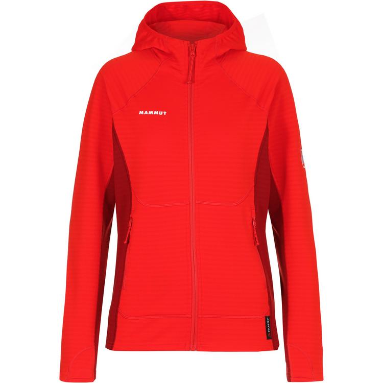 Mammut Mammut Taiss Fleecejacke Damen - mammut red-dark mammut red - 0 | SportScheck
