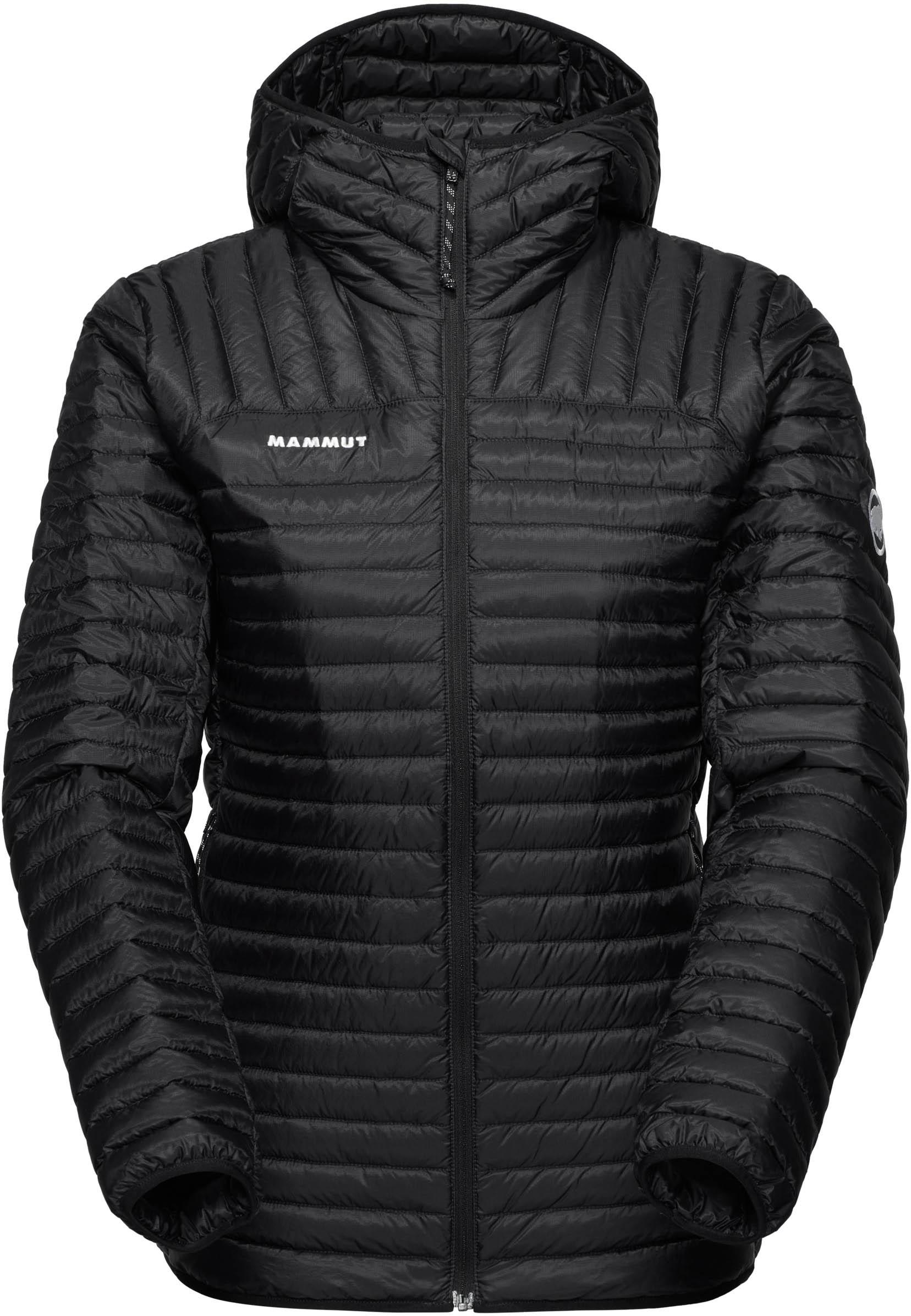 mammut Daunenjacke Micro-Baffle Mit Seitentaschen Polyamid-Daunen-Federn Schwarz