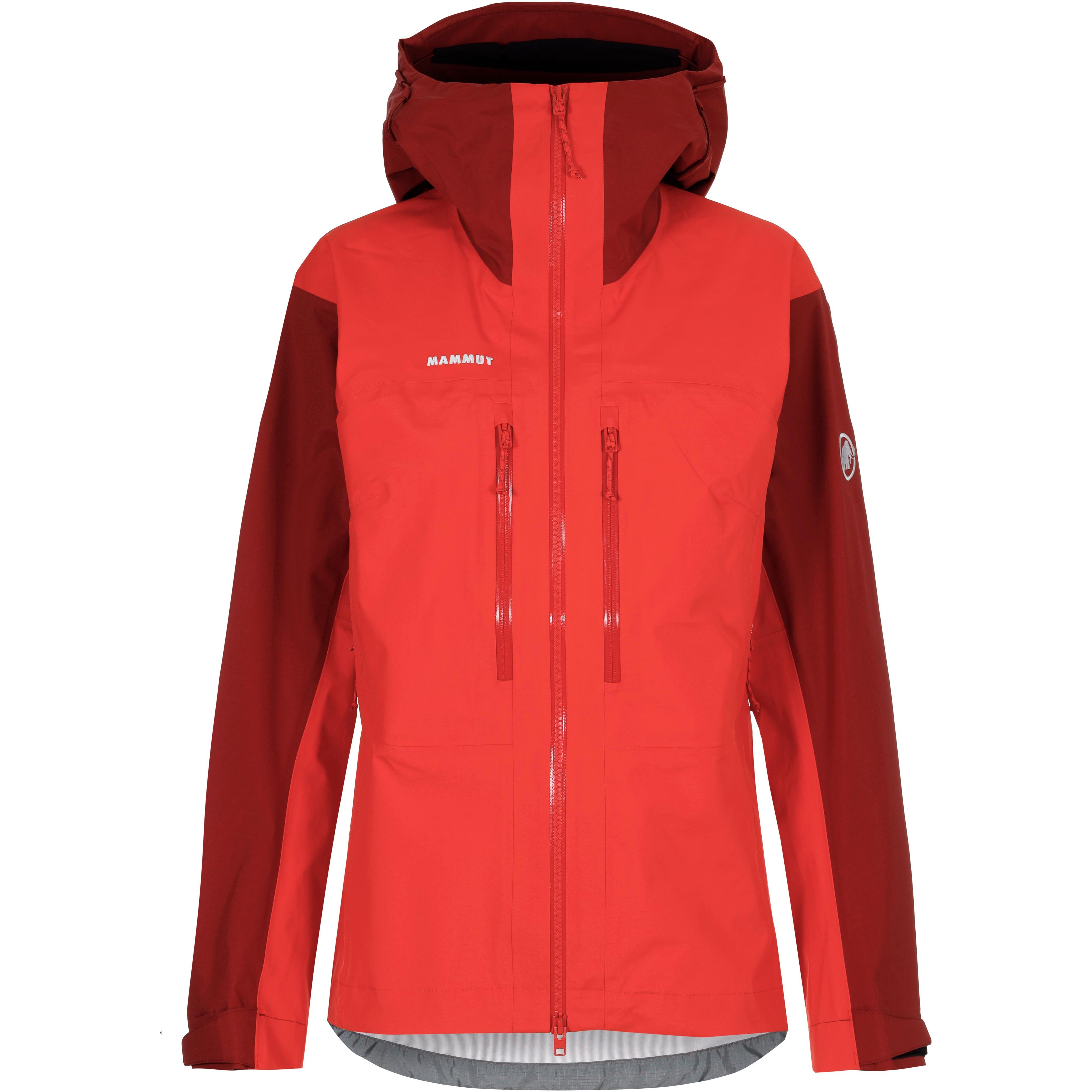 mammut Hardshelljacke 3-Lagen Laminat Polyamid Rot