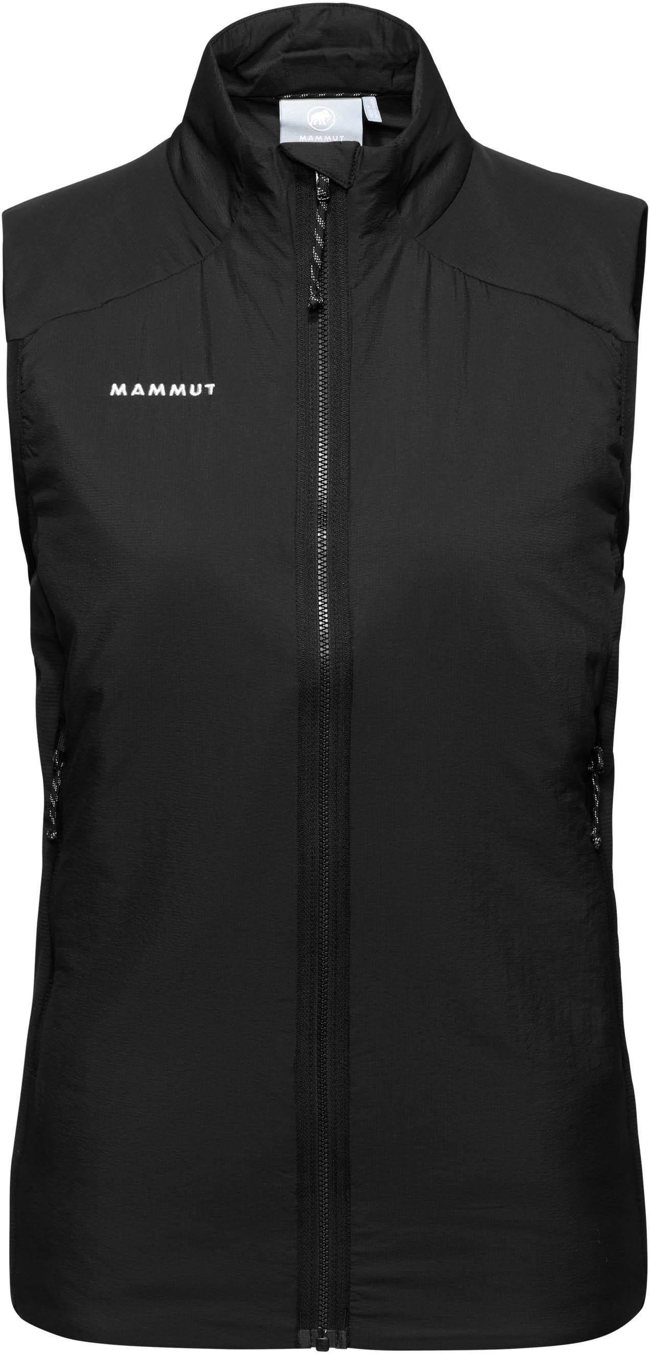 mammut Outdoorweste Loopinsulation Mit Stretch-Einsätzen Polyamid-Polyester Schwarz