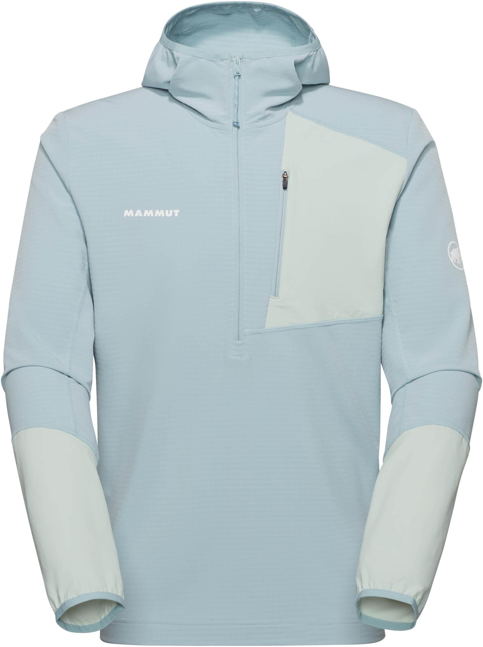 mammut Fleeceshirt Leicht Midlayer Fresh Polyamid-Polyester Blau