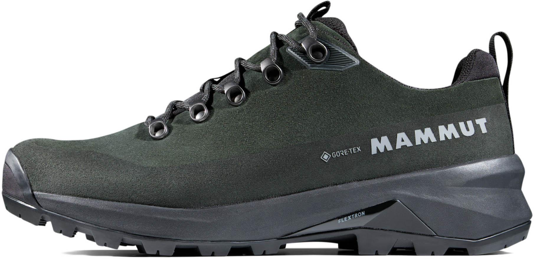 mammut Wanderschuhe Ducan III Low Lth Wildleder-Tpu Schwarz