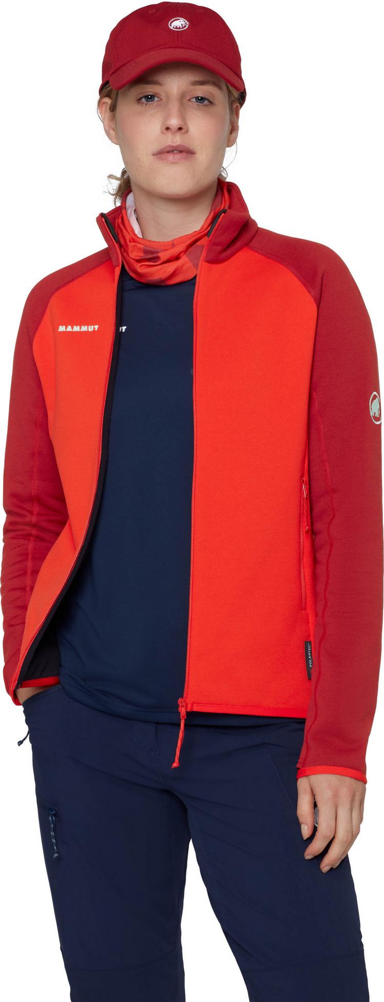 Mammut Mammut Aconcagua Fleecejacke Damen - mammut red-dark mammut red - 0 | SportScheck