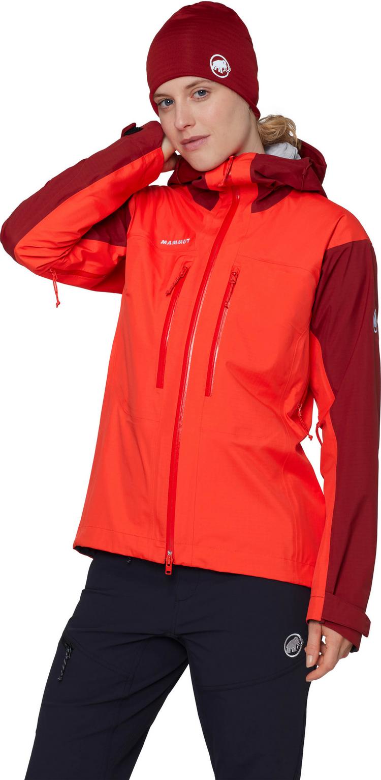 Mammut Mammut Taiss Hardshelljacke Damen - mammut red-dark mammut red - 0 | SportScheck