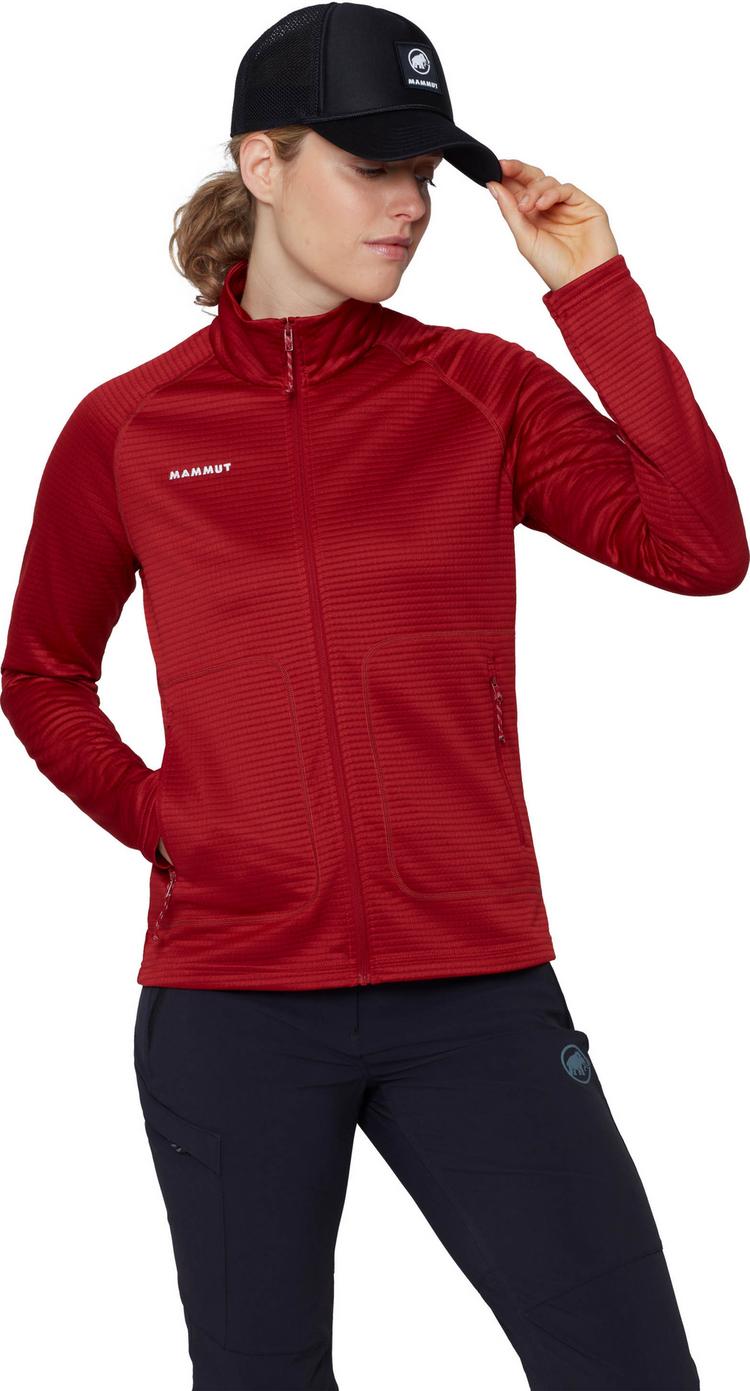 Mammut Mammut Crag Fleecejacke Damen - dark mammut red - 0 | SportScheck