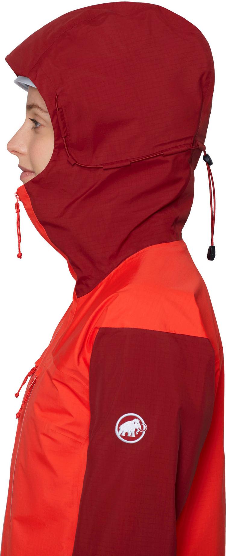 Mammut Mammut Taiss Hardshelljacke Damen - mammut red-dark mammut red - 6 | SportScheck