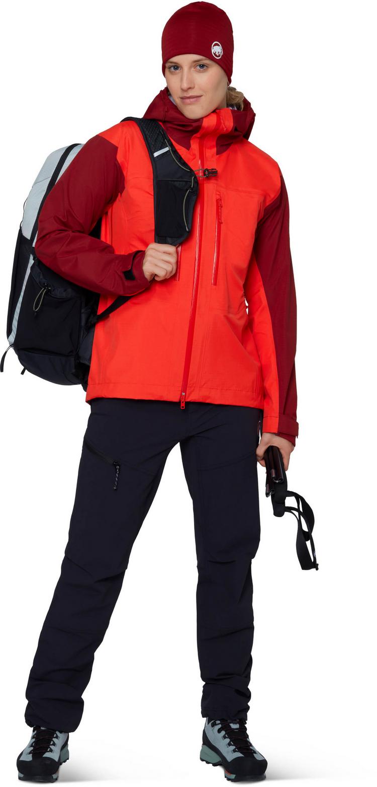 Mammut Mammut Taiss Hardshelljacke Damen - mammut red-dark mammut red - 8 | SportScheck