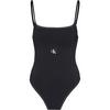 Calvin Klein Graphip Monogram Badeanzug Damen - black