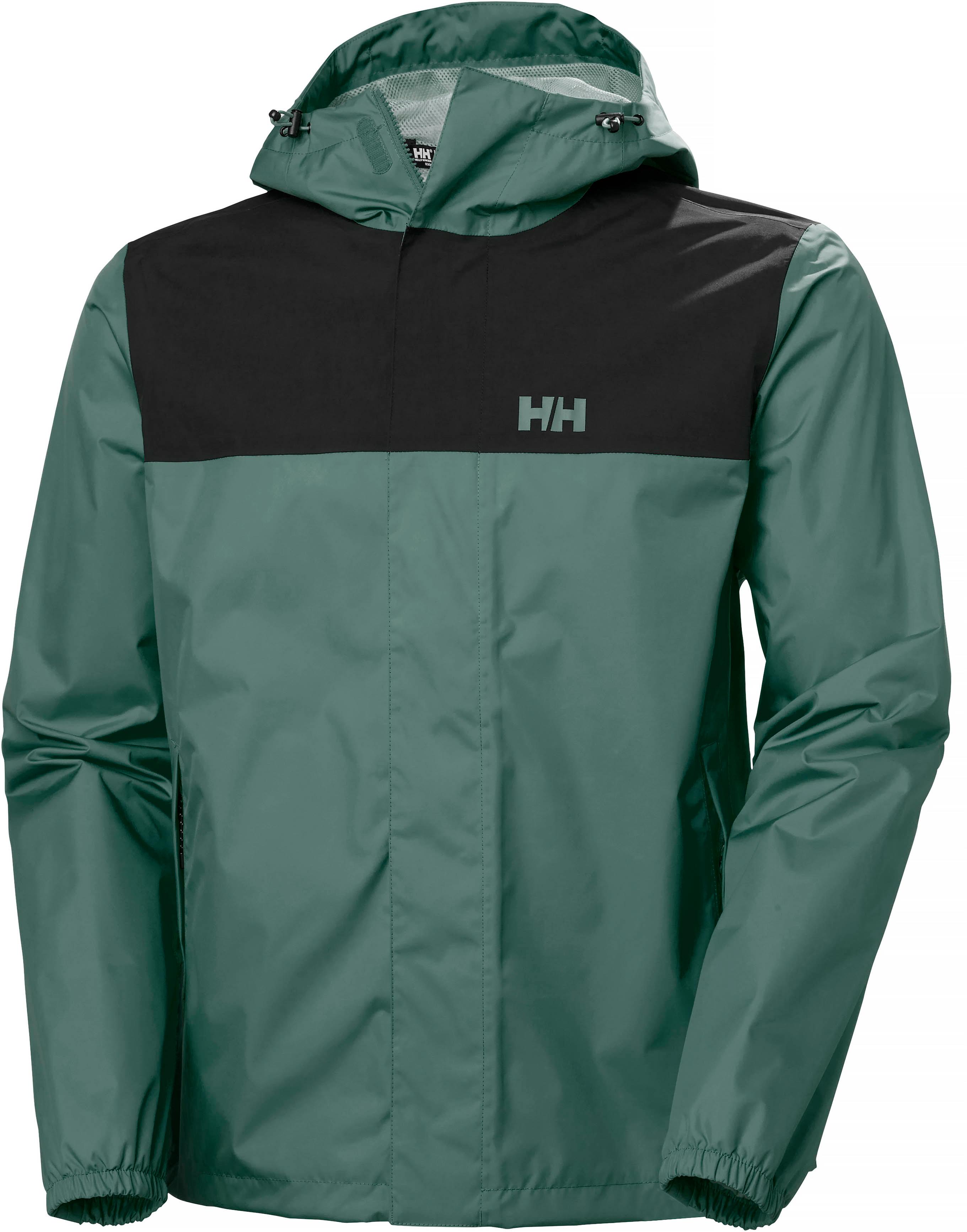 Helly Hansen Regenjacke Wasserdicht 2-Lagen Kunstfaser Gruen