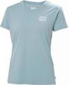 HELLY HANSEN SKOG GRAPHIC Funktionsshirt Damen - windy blue