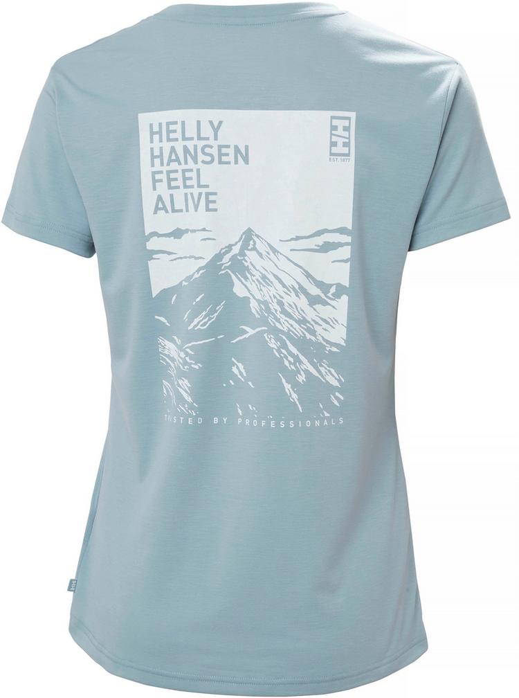 HELLY HANSEN HELLY HANSEN SKOG GRAPHIC Funktionsshirt Damen - windy blue - 0 | SportScheck
