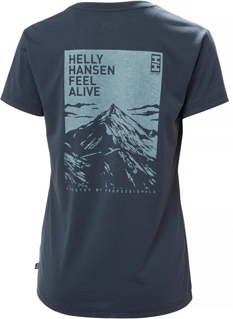 HELLY HANSEN HELLY HANSEN SKOG GRAPHIC Funktionsshirt Damen - alpine frost - 0 | SportScheck
