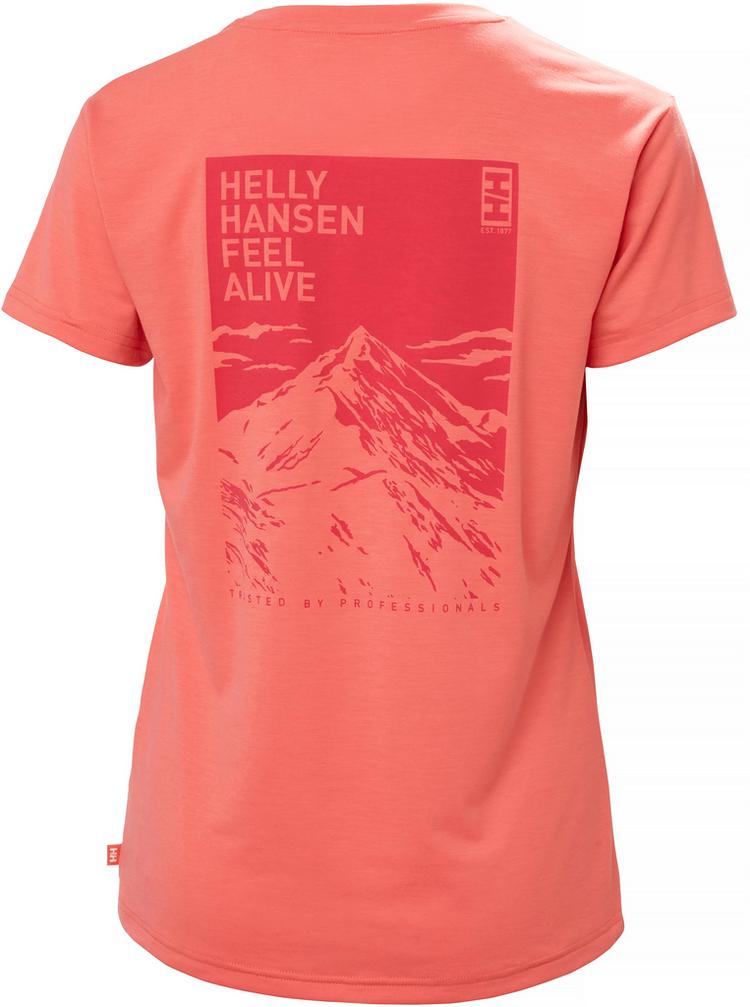 HELLY HANSEN HELLY HANSEN SKOG GRAPHIC Funktionsshirt Damen - sunset pink - 0 | SportScheck