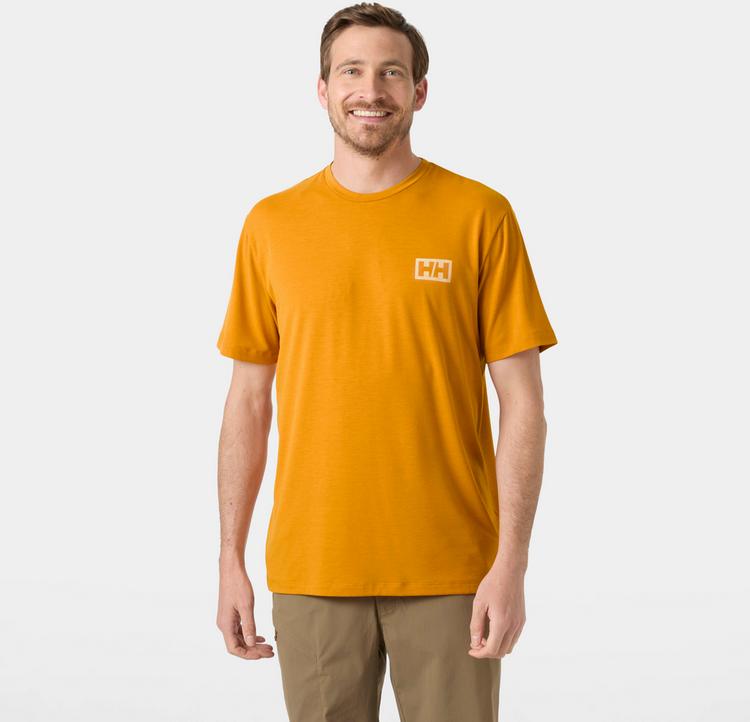 HELLY HANSEN HELLY HANSEN SKOG GRAPHIC Funktionsshirt Herren - mustard - 0 | SportScheck