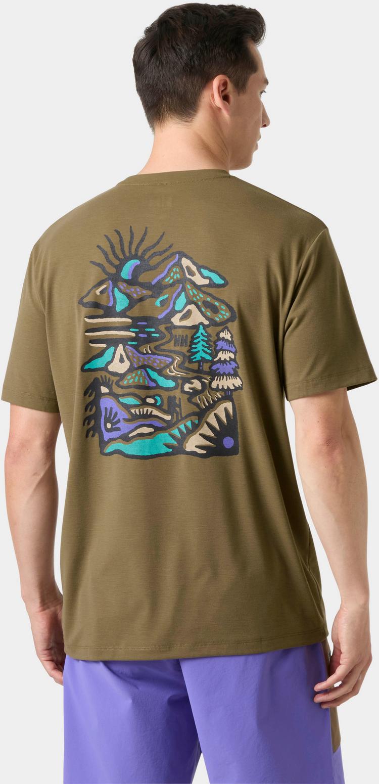 HELLY HANSEN HELLY HANSEN SKOG GRAPHIC Funktionsshirt Herren - bedrock - 1 | SportScheck