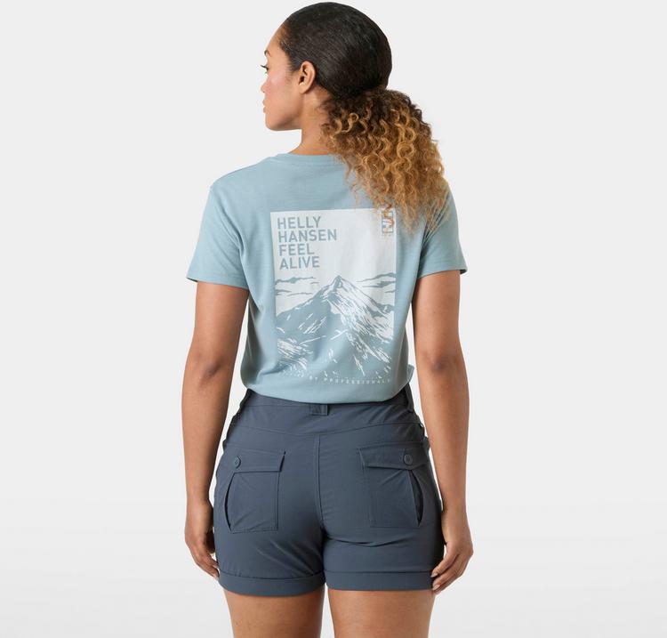 HELLY HANSEN HELLY HANSEN SKOG GRAPHIC Funktionsshirt Damen - windy blue - 1 | SportScheck