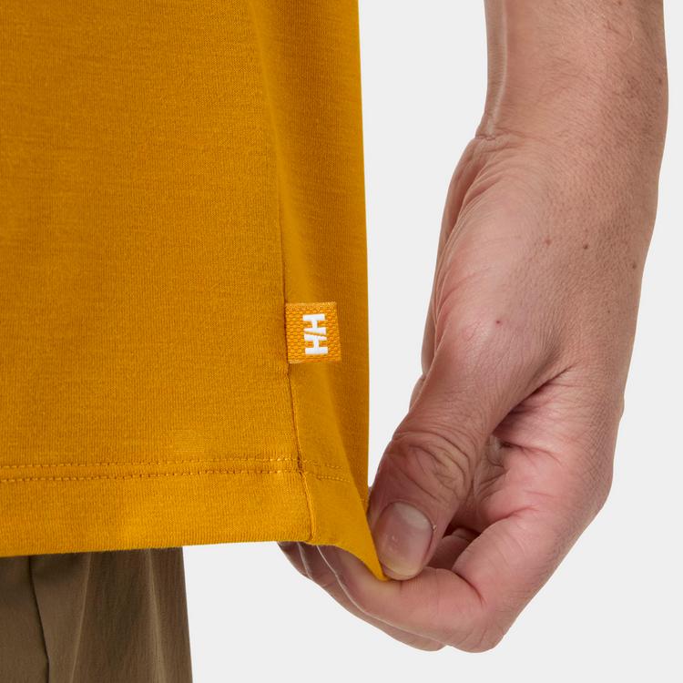 HELLY HANSEN HELLY HANSEN SKOG GRAPHIC Funktionsshirt Herren - mustard - 3 | SportScheck