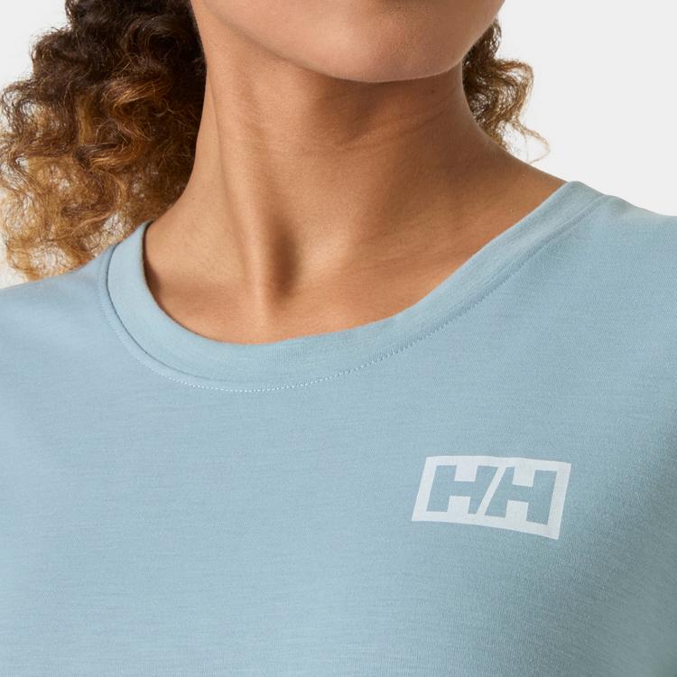 HELLY HANSEN HELLY HANSEN SKOG GRAPHIC Funktionsshirt Damen - windy blue - 3 | SportScheck
