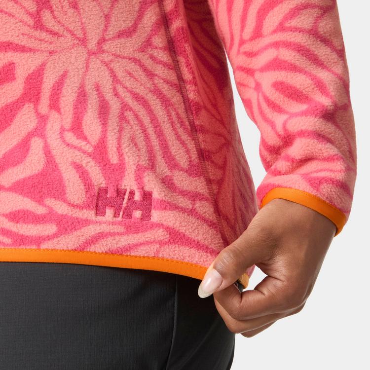 HELLY HANSEN HELLY HANSEN MARIDALEN Fleeceshirt Damen - coral almond aop - 3 | SportScheck