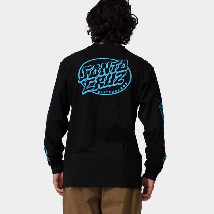 Santa Cruz Santa Cruz Mono Vertigo Langarmshirt Herren - black - 1 | SportScheck