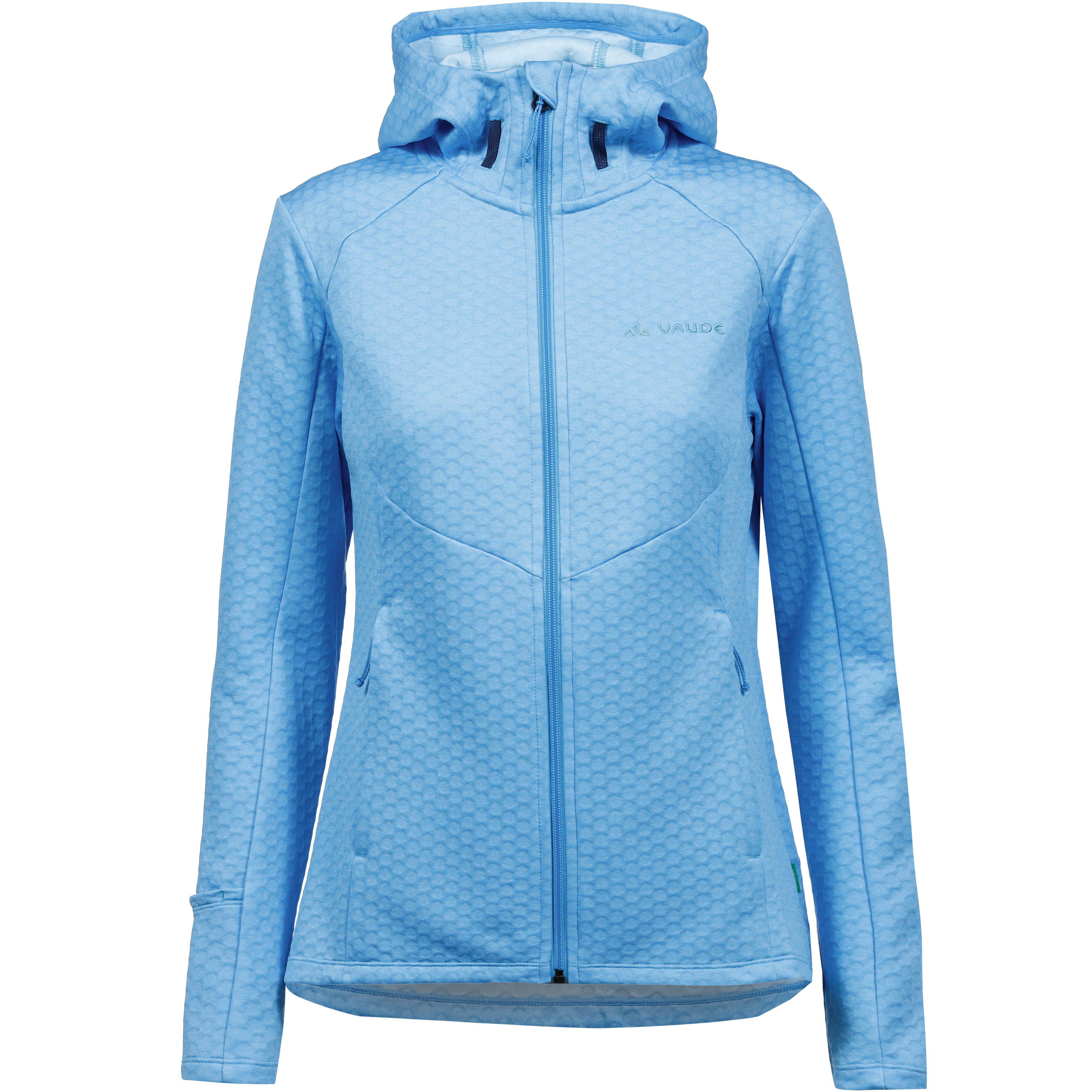 Vaude Jacke Hoodie Fleece Hellblau