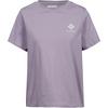 Columbia Rolling Bend T-Shirt Damen - shale purple-stacked gem mini