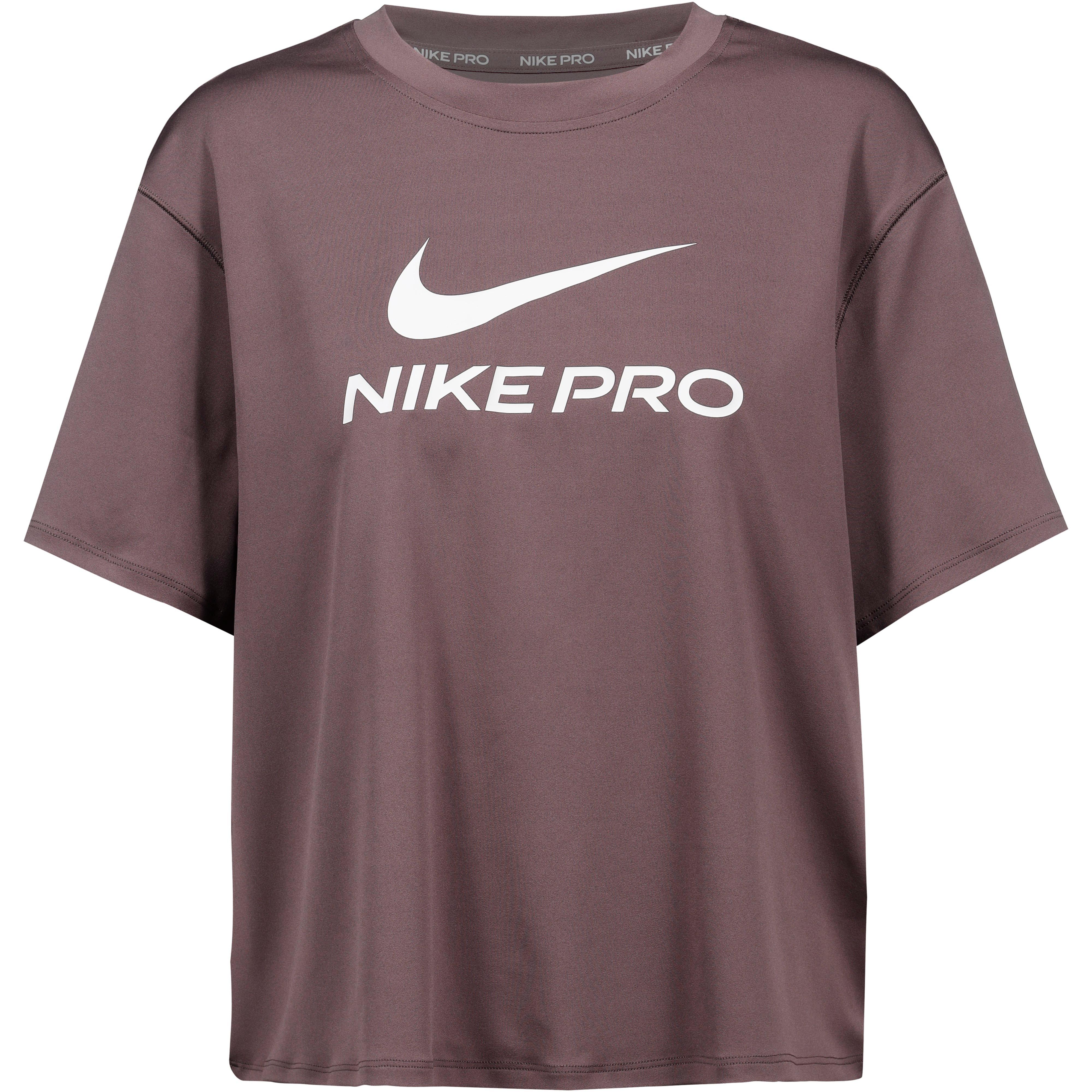 Nike Funktionsshirt Kurzärmelig Dri-FIT Polyester Elastan Lila