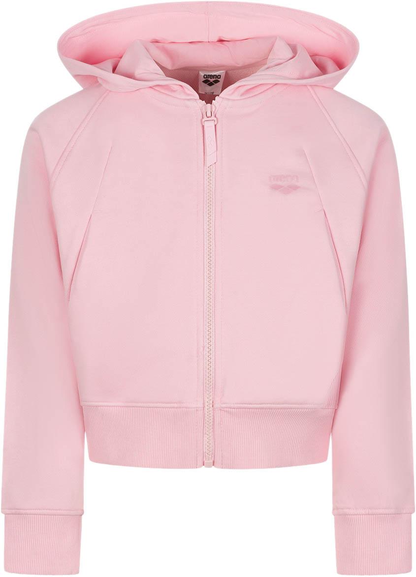 Arena Hoodie Kapuzenjacke Baumwolle-Polyester Rosa