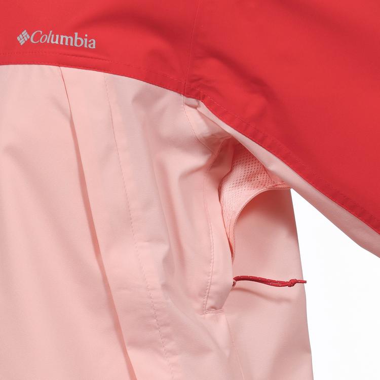 Columbia Columbia Boulder Falls Regenjacke Damen - pink sand-poppy red - 1 | SportScheck