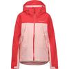 Columbia Boulder Falls Regenjacke Damen - pink sand-poppy red