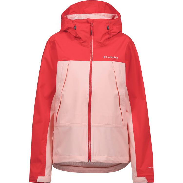 Columbia Columbia Boulder Falls Regenjacke Damen - pink sand-poppy red - 0 | SportScheck