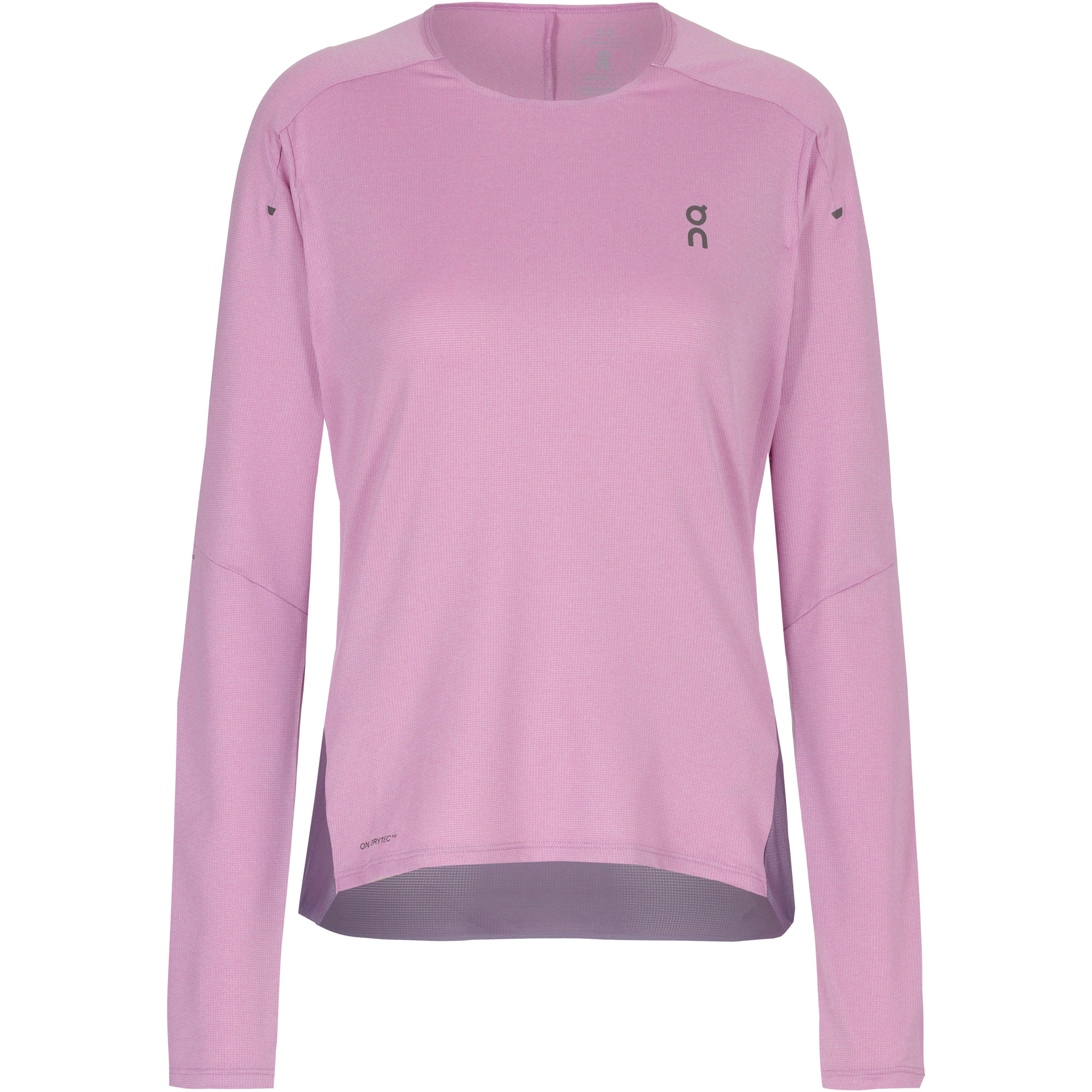 On Shirt Performance Long-T Dunkelrot