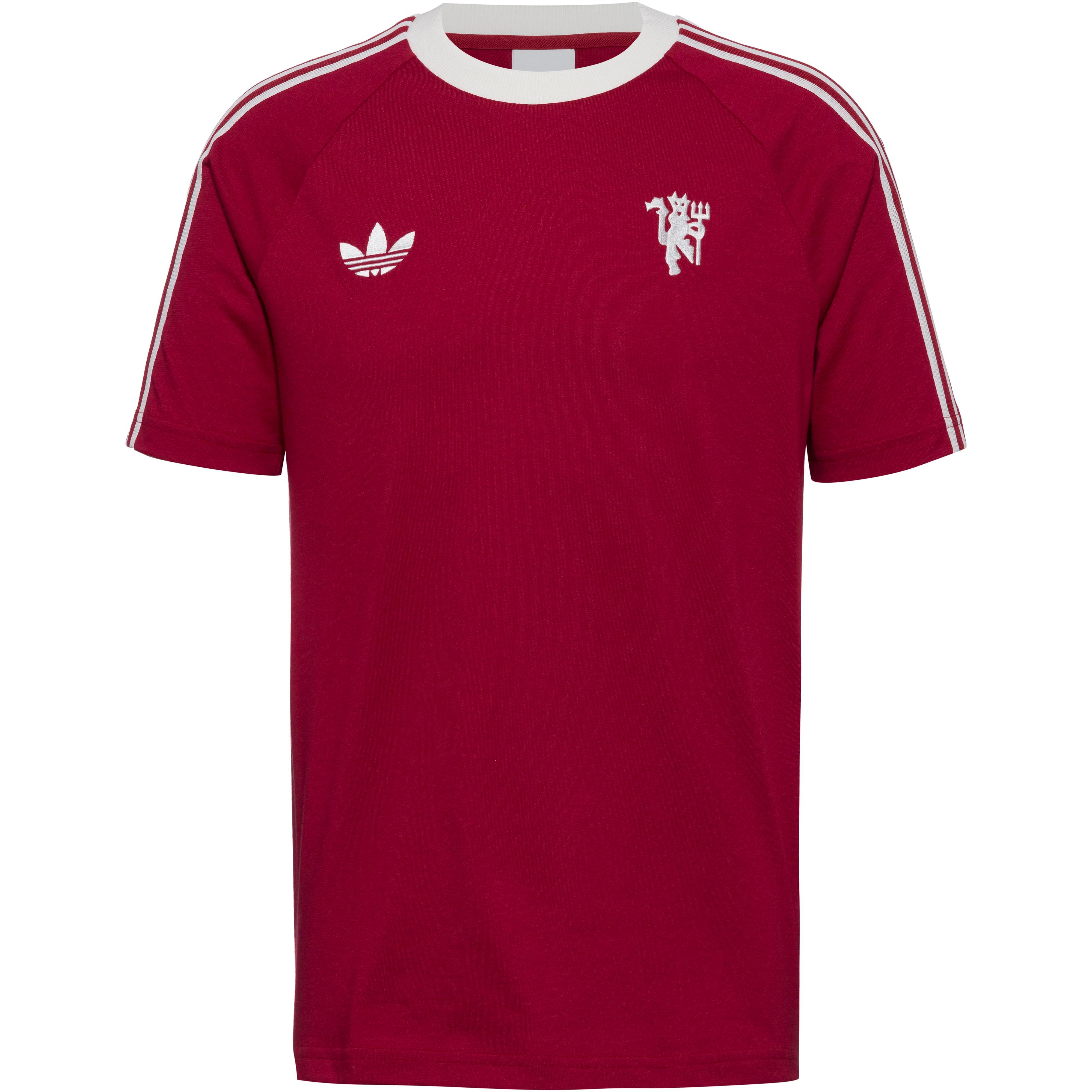 Adidas T-Shirt Manchester United Mischgewebe Rot