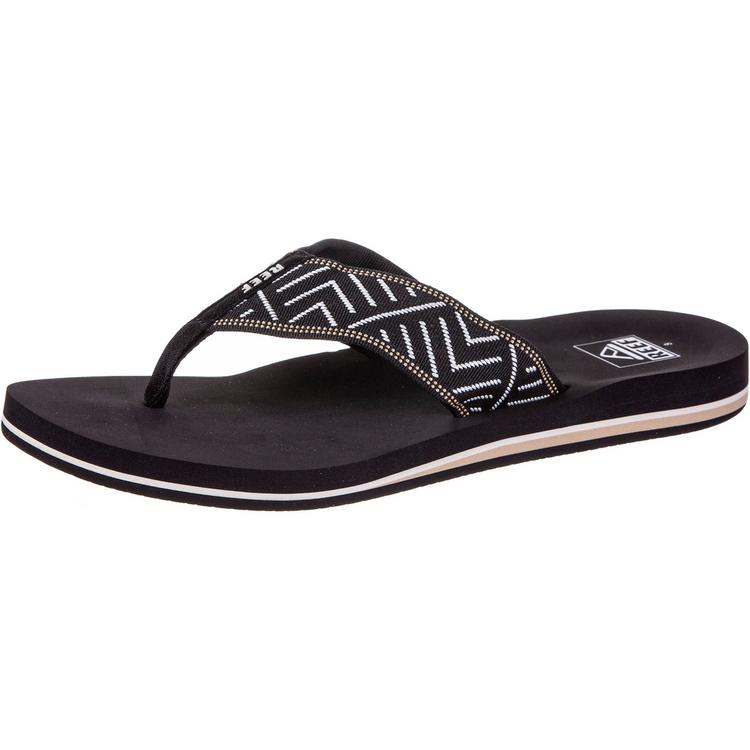 Reef Reef Spring Zehentrenner Damen - black-cream - 0 | SportScheck